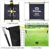 Portable with Carry Bag Shuttlecock Mesh Standard Training Stand Rack Foldable Badminton Net