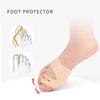 1Pairs Silicone Bunion Corrector Toe Separators Bunions Toe Corrector Valgus For Toes Haluksy Fingers Separator Toe Straightener