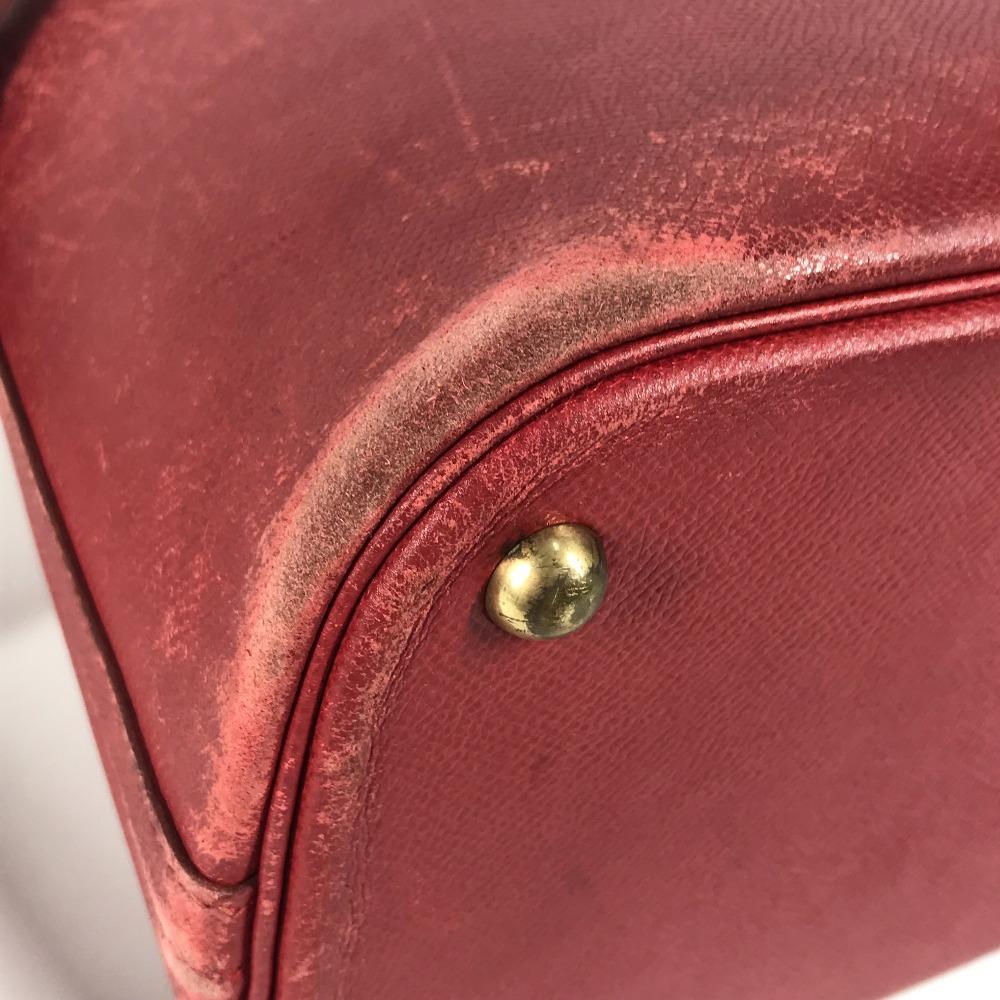 Hermes Crossbody taška Bolide35 2WAY Taška přes rameno Ruční taška Courchevel Red