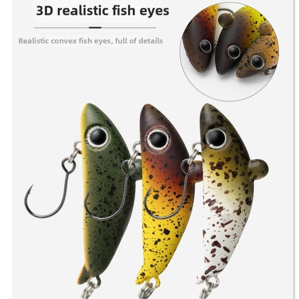 2.5g Weight Hard Bait Fishing Lure Single Hook Full Water Layer Lure Bionic Hard Bait For Trout