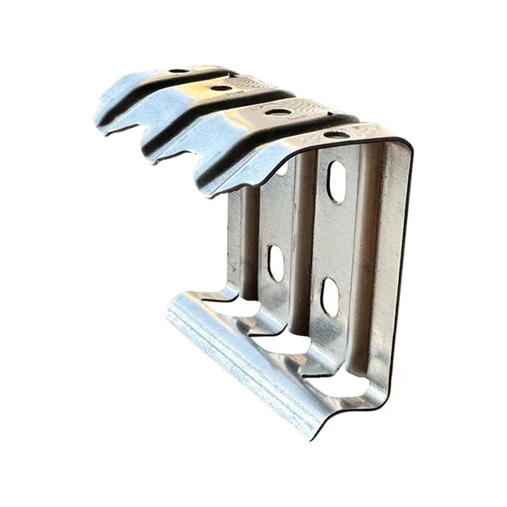 50pcs 304 Stainless Steel Water Guide Clips for Solar Panel Surfaces Designed To Reduce Maintenance and Enhance Water Management