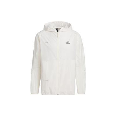 Th Lw Wv Hooded Zip Jacket Men Outerwear Pink White IA8136