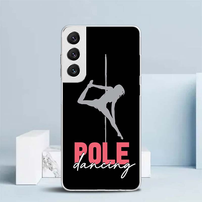 Pole Dancer Dancing Soft Cover for Samsung Galaxy S25 Edge S26 S24 S23 Ultra Phone Case S22 S21 Plus S20 FE Print Pattern Shell