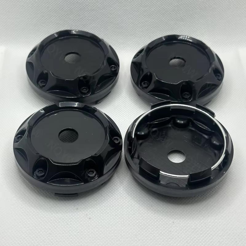 

4Pcs/Set 68mm fit 45mm Logo Car Vehicle Wheel Rim Center Hub Cap Cover No Logo Rim Hubcap Chrome ABS Plastic Car Wheels Parts чорний