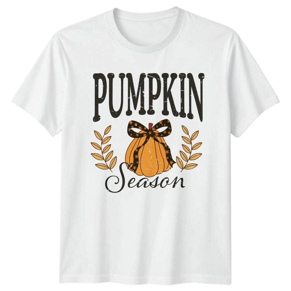 Pumpkin Season Unisexs TShirt Pumpkin Spice Halloween Halloween Gift For Her S