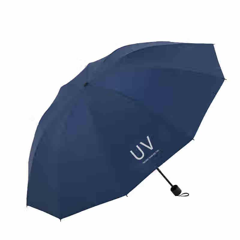 Red Leaf UPF50 Black Glue UV Umbrella