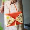 5 Piece 6 Grid Egg Yolk Pastry Gift Box with Tassel Cookies Packaging Box  Mid-Autumn Festival