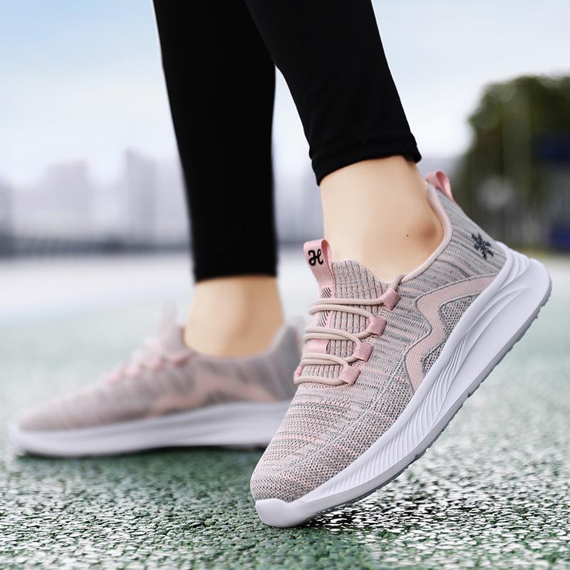 New Women Flat Anti slip Platform Sport Running Shoes Causal Outdoor Walking Chunky Soft For women Shoes Zapatos De Mujer