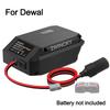 18V To 5-13V Step Down Converter For Makita/Dewal/Milwauke/Bosch/Einhel 18V Battery Cigarette Lighter Adapte Voltage Regulator