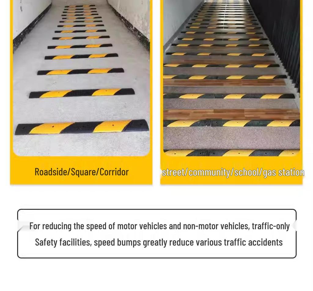 Household Rubber Speed Bump and Anti-Slip Strip