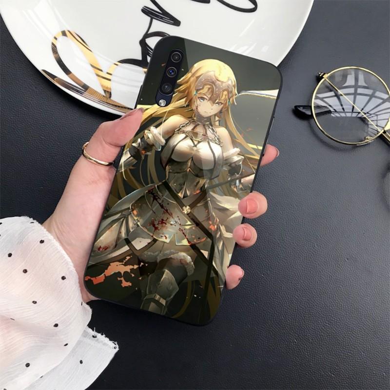 Fate Apocrypha Anime Phone Case For Samung A32 A51 A52 NOTE 10 20 S10 S20 S21 S22 Pro Ultra Black PC Glass Phone Cover
