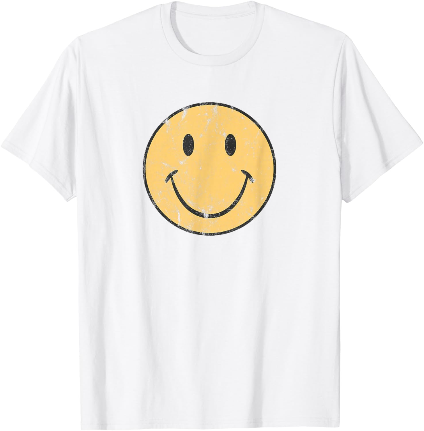 

Happy Face | Retro 70 s 80 s | Vintage 70 s Graphic T-Shirt S разноцветный