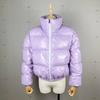 Parka Invernali da Donna con Zip, Giubbotti Streetwear a Manica Lunga con Zip, Giubbotti Casual in Piuma e Lana Slim