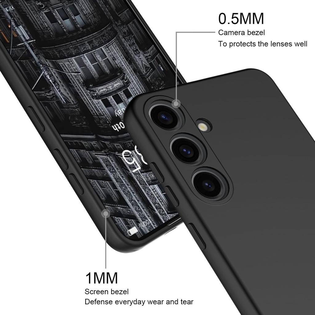 Noble Fashion Solid Colour Shockproof Protective Liquid Silicone Phone Case For Samsung Galaxy A57/A37/A27/A17/A07