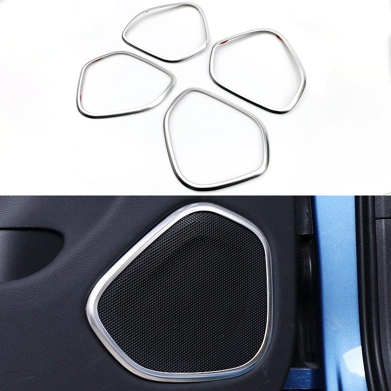 Car Door Audio Speaker Cover Loudspeaker Tweeter Frame For Volvo XC60 2018      2024 2025 Accessories