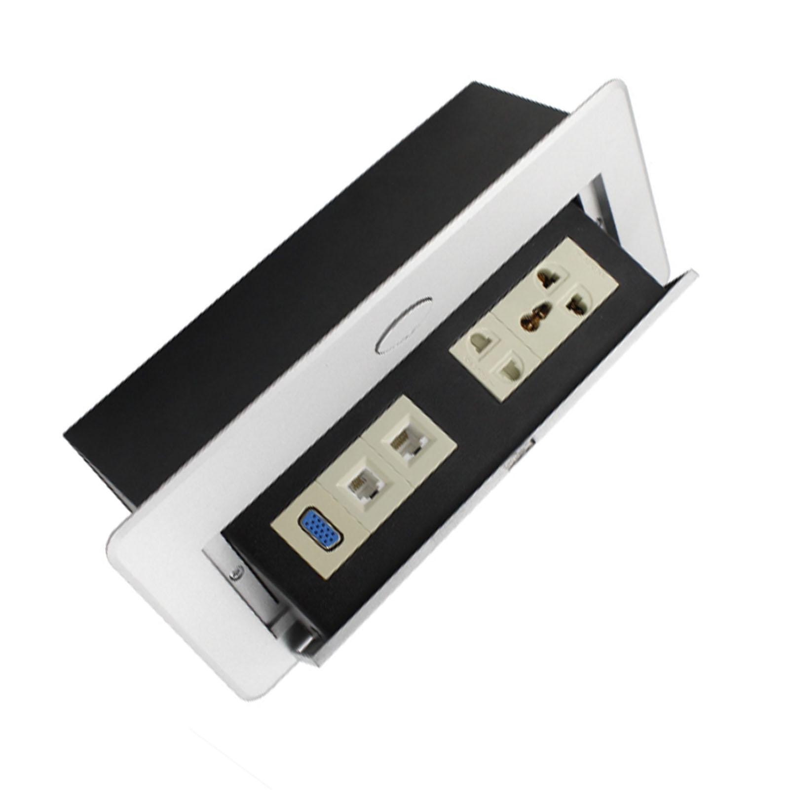 

Embedded Popup Power Socket Multifunctional Recessed Power Outlet Popup Power Strip for Shopping