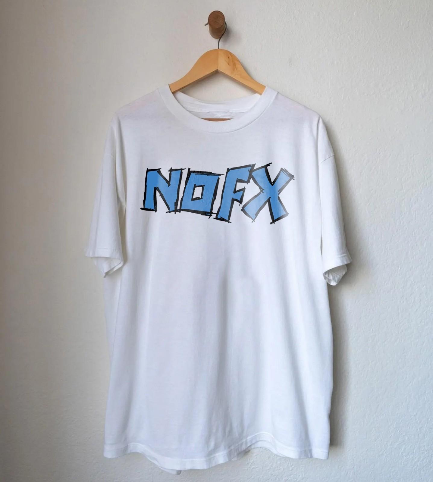HOT! New Nofx Hardcore Punk Rock T-Shirt, Heavy Cotton T-Shirt, Size S To 5XL S
