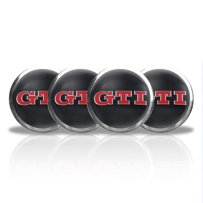 Set of 4 56 Car Hubcaps Logo Sticker GTI Logo 408 4008 308 3008 3008 Rifter 5008 508 2008 208 301 407 108