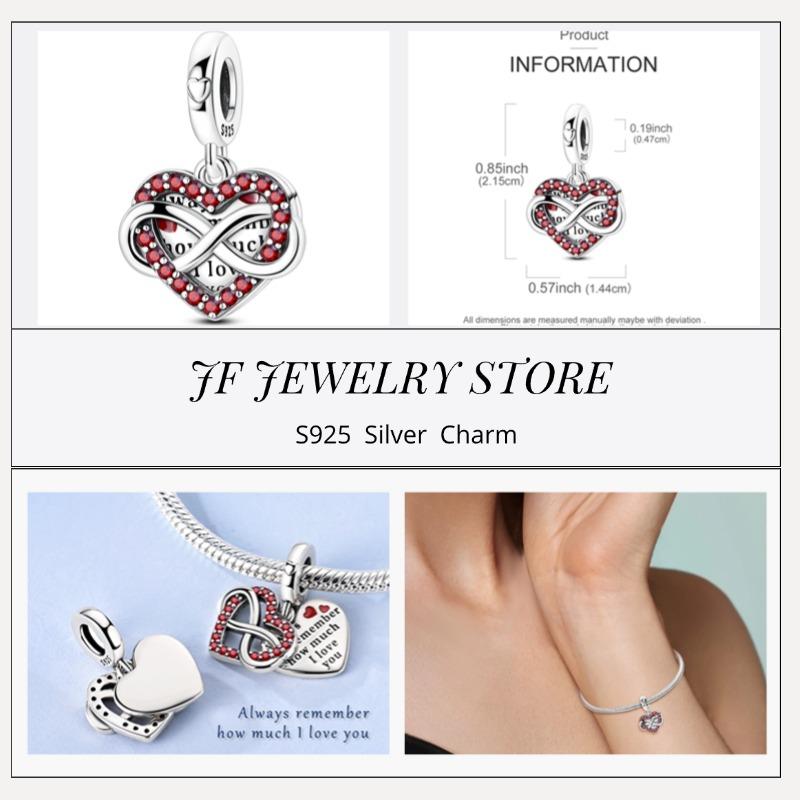 copper Charm Compatible With Bracelets Do It Yourself Jewellery Making Pink Zircon Authentic Red Blue Charm Bead Charms Ideal For Women Wedding Birthd