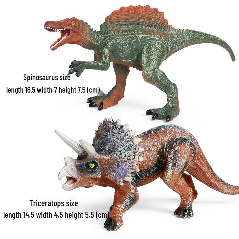Jurassic Simulation Dinosaur Toys: Spinosaurus, Tyrannosaurus Rex, Mosasaurus