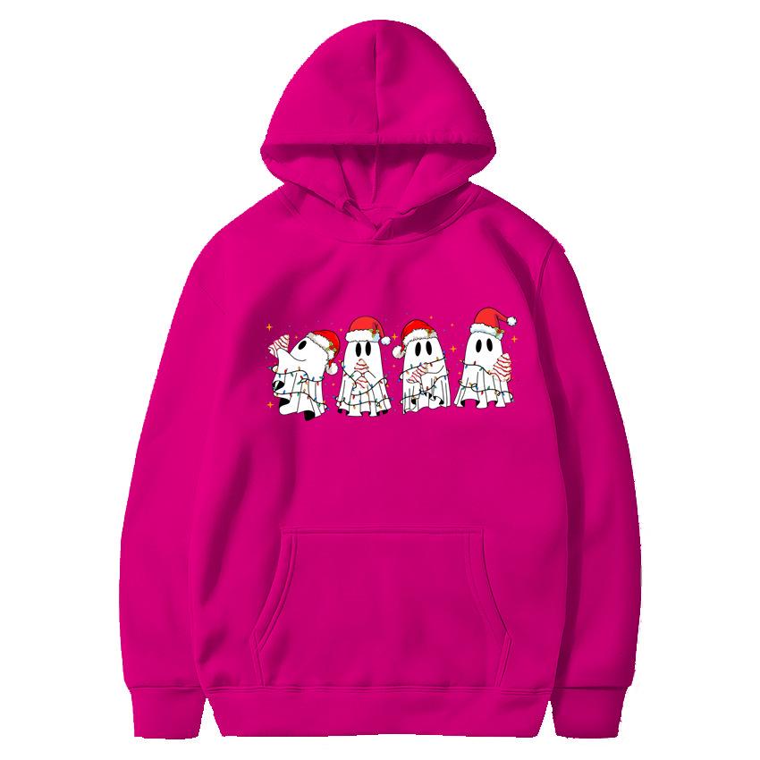 Unisex Autumn/Winter Christmas Pattern Hoodie XXL