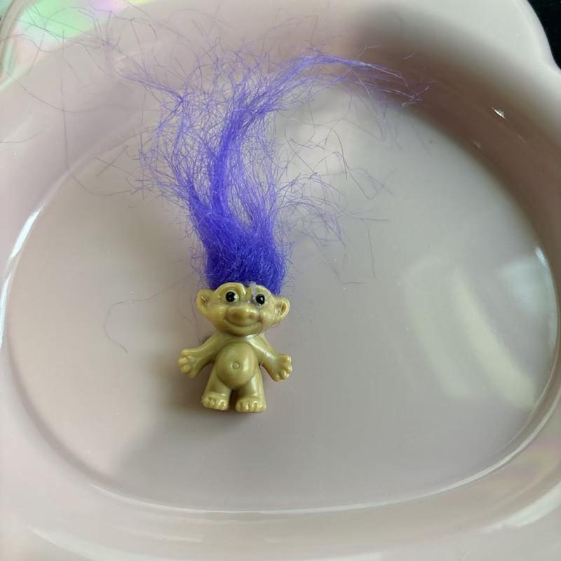 New Mini Troll Dolls Anime Action Figure Colorful Hair Family Members Models Collection Kids Toys For Home Decoration Gift