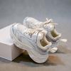 2025 New Spring Children's Sports Shoes Boys and Girls Mesh Shoes Breathable and Lightweight Running Shoes Children's Shoes