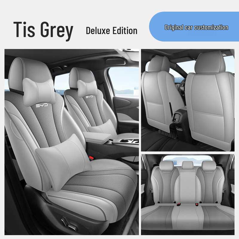 Coprisedile Auto Intelligente BYD Dolphin - Stagione Unica, Copertura Totale, Cuscino in Pelle Traspirante.