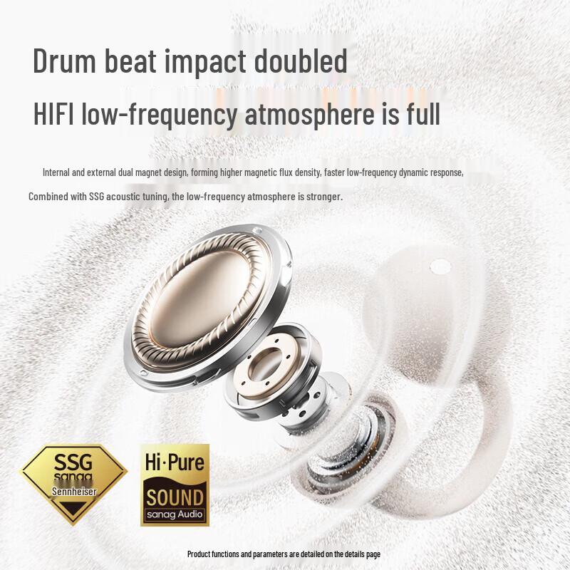 SANAG F20SPro Wireless Open-Ear Clip Bluetooth Headset