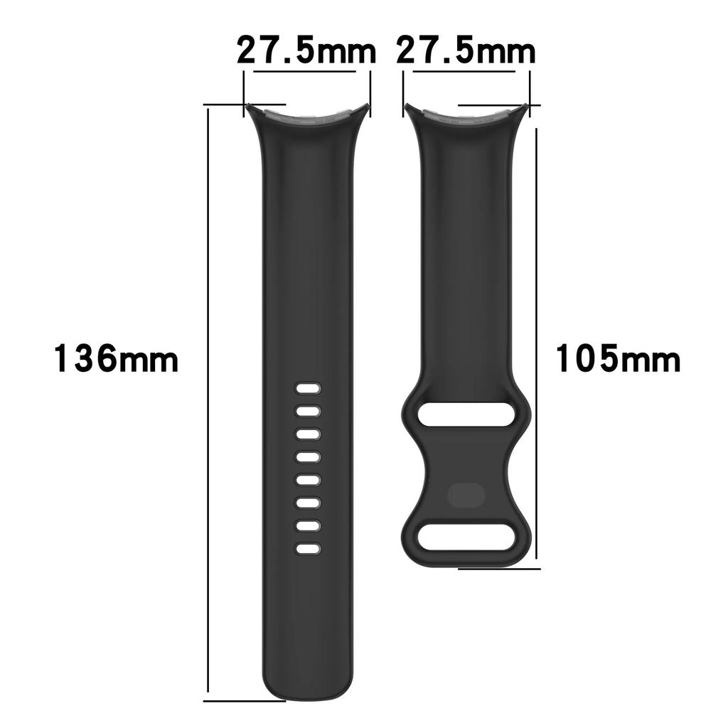Uhrenarmband für Google Pixel Watch 3 Armband 41 mm 45 mm Sport Wasserdichtes Silikon Zubehörarmband für Pixel Watch 1 Pixel Watch 2