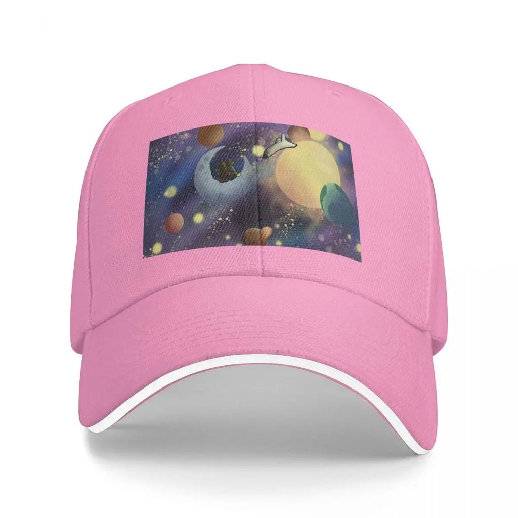Stargazing couple Baseball Cap Fashion Beach Kids Hat Woman Hats Mens