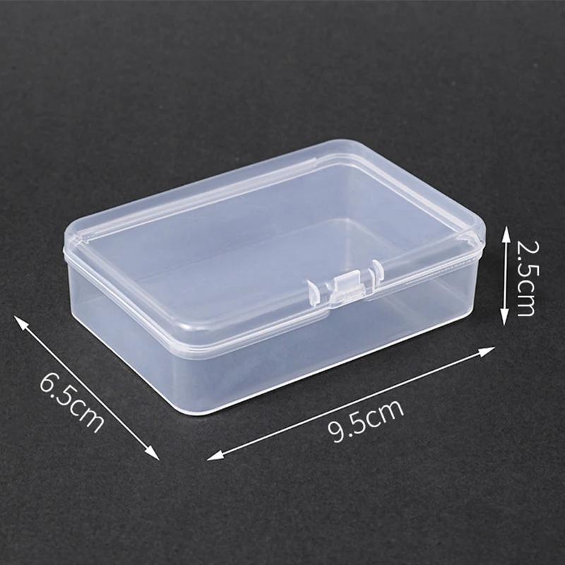 1/3PCS Polaroid Photo Game Card Transparent Plastic Storage Box Bank ID Card Celebrity Idol Booth Small Accessory Storage Box