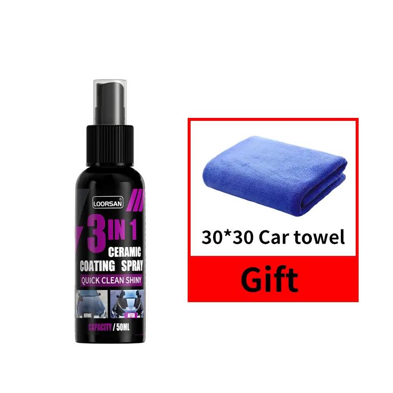 

Автомобильный керамический спрей 3-в-1 - передовая нанополировка, гидрофобный слой, высокий блеск, защита и улучшение внешнего вида,