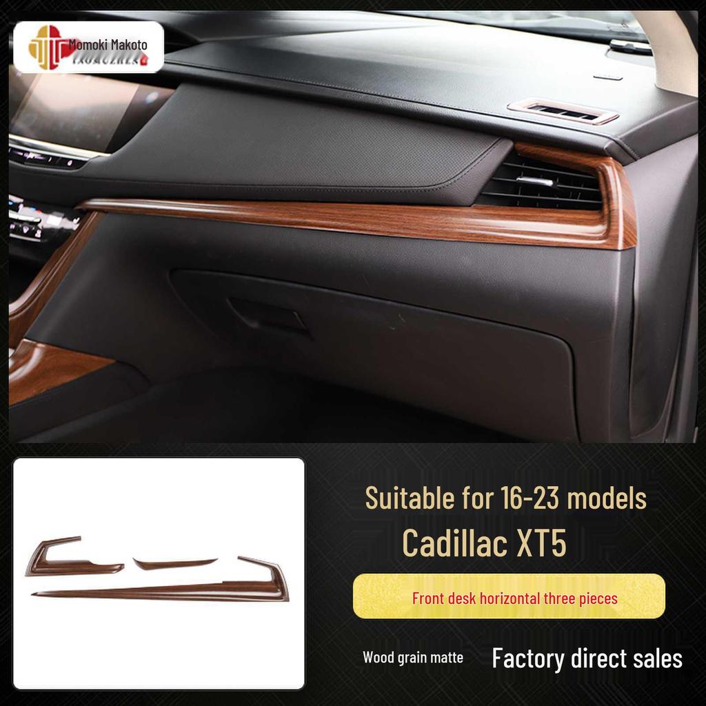 XT5 Kohlefaser-Imitation Pfirsichholz Mittelkonsolenverkleidung (2016-23)