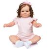 50/60cm güzellik rejenere bebek Maddie yumuşak kumaş vücut yeniden doğmuş bebek bebek kız yürümeye başlayan çocuk tatil hediyesi yaşlı adam eşlik eden bebek oyuncak bebekler