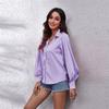 2022 Spring Autumn Casual Long Sleeve Ladies Buttons Tops Loose Chiffon Harajuku ShirtsFashion Women's Lantern Sleeve Blouse