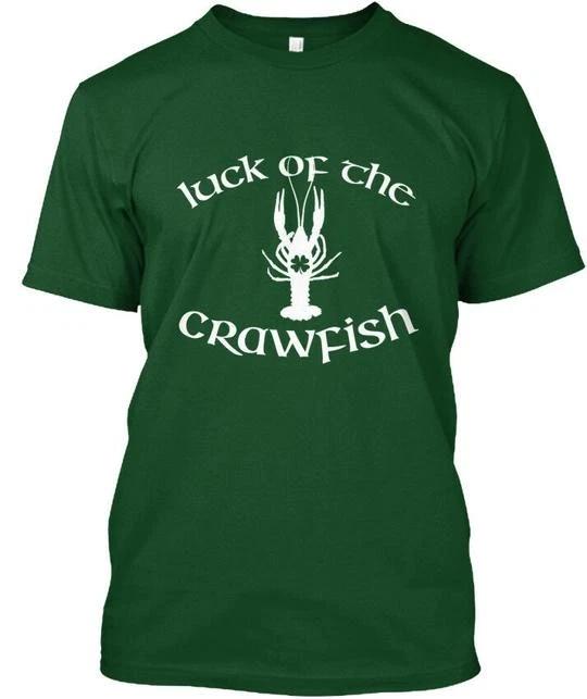 Luck Of The Crawfish - TTshirt Made in the USA Size S to 5XL