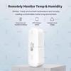 Zigbee 3.0 Temperature And Humidity Sensor Voice Control Intelligent Home Hygrometer Thermometer Real-time Monitoring For Alexa