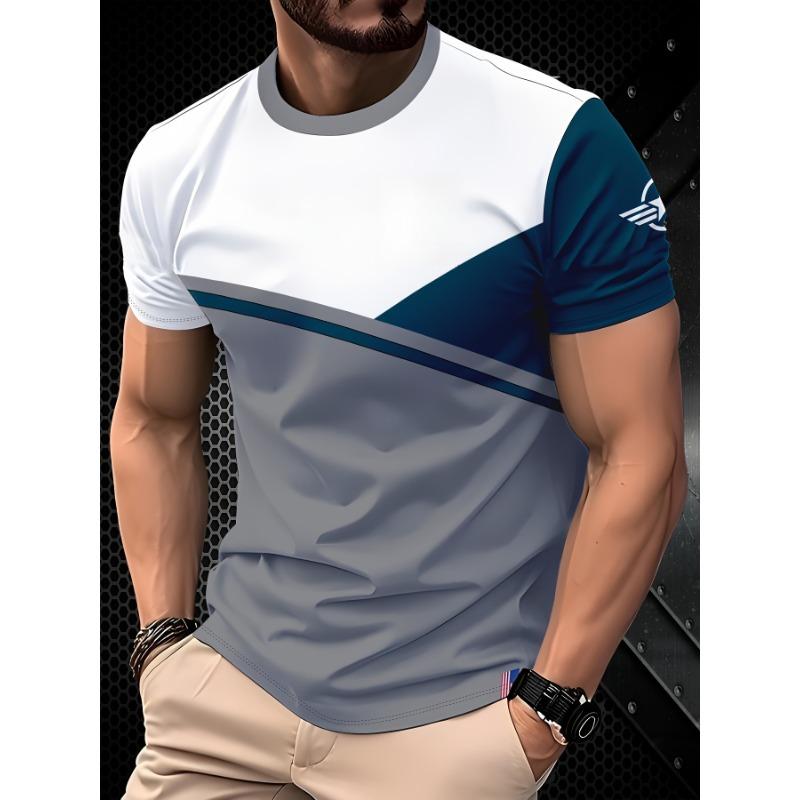 Men s quick-drying T-shirt - trendy and versatile - daily wear - leisure and sports - suitable for commuting S