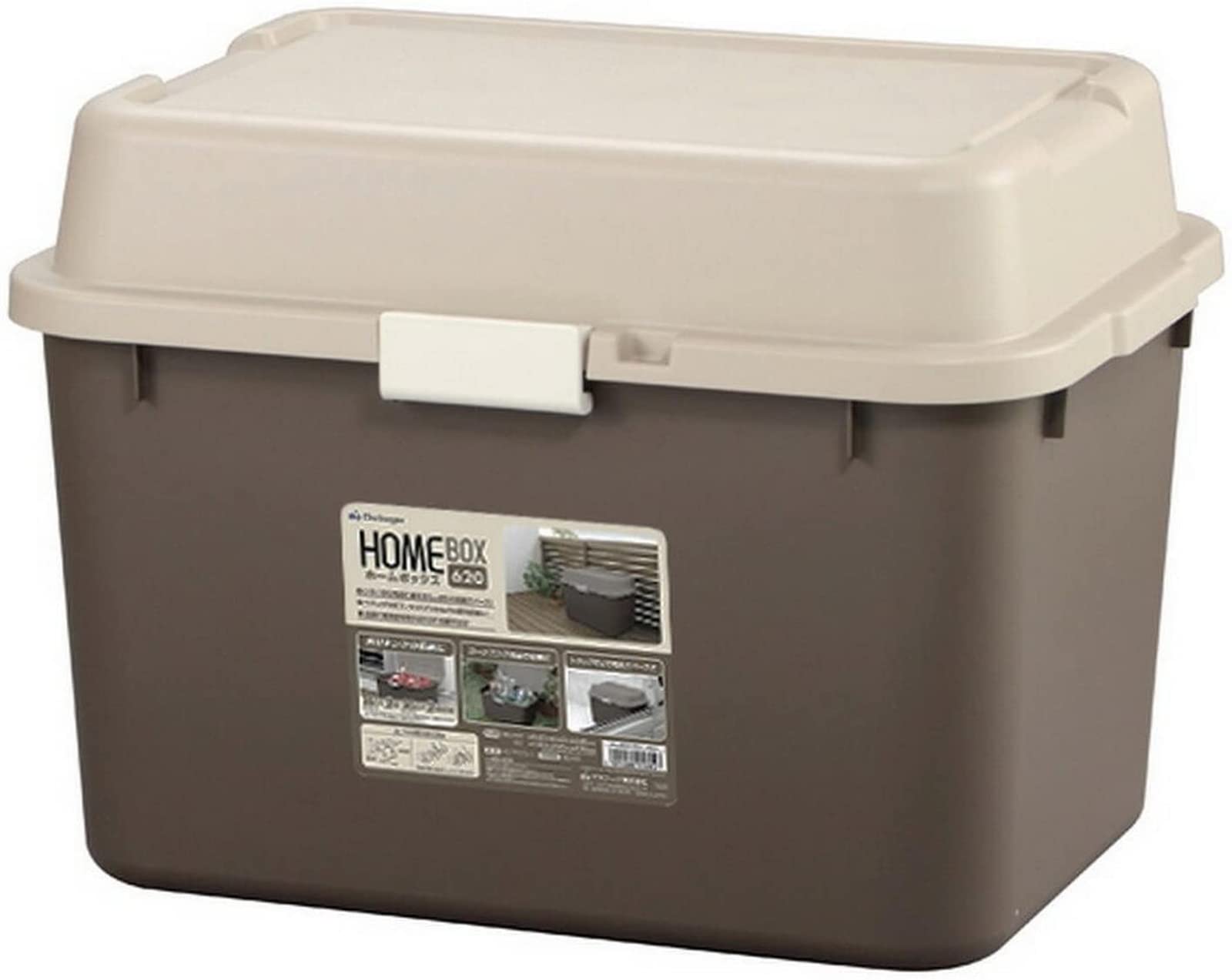 

JEJ Astage Home Box 620 Made in Japan Storage Storage Home Delivery Box Brown Disaster Prevention 62 x Depth 44 x Height [Width 44.5 cm]