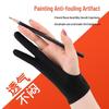 Luvas para Estudantes de Arte: Anti-manchas, Absorvente de suor para Gongbi, Esboço, Desenho, Óleo, Pintura Chinesa e Uso de iPad