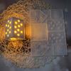 Christmas House Silicone Mold Resin Crafting Moulds Silicone Ornament Moulds Candle Holder Molds for Hand-Making Craft