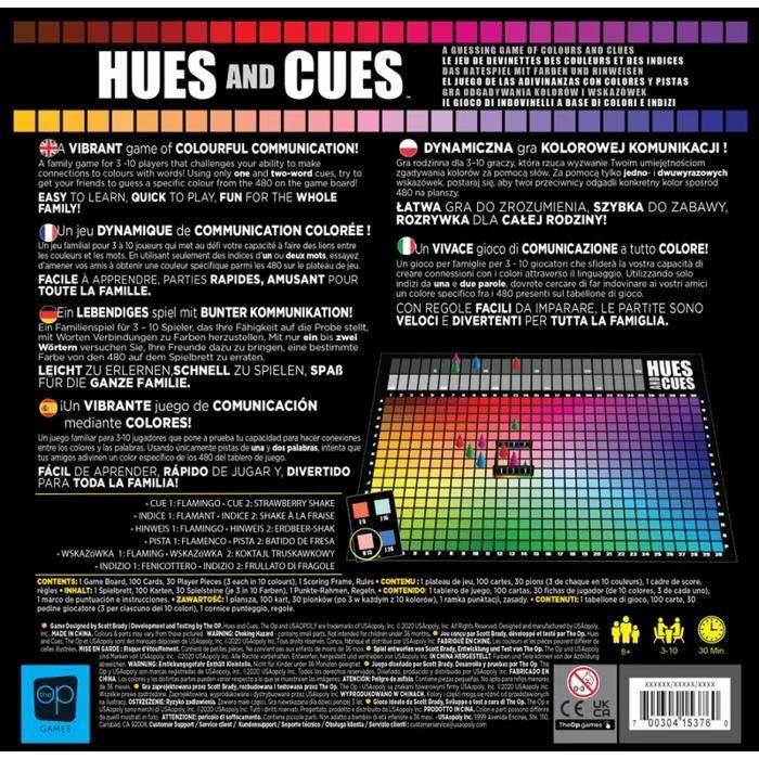 Hues and Cues Multilingual