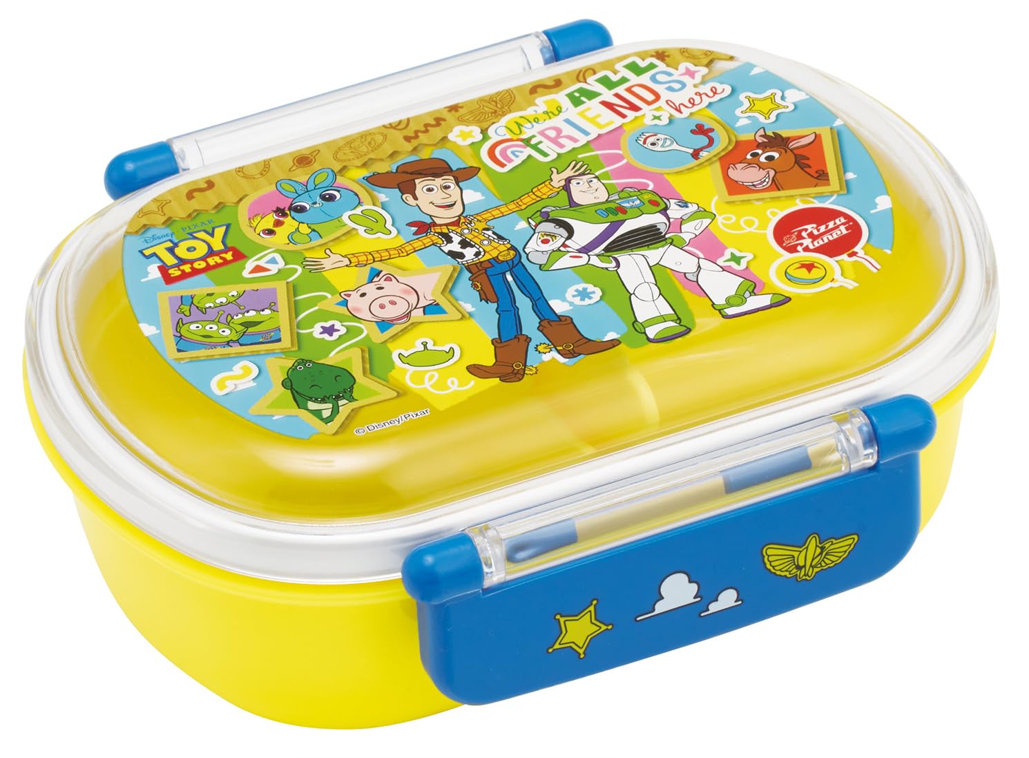 

Skater Soft Lunch Single 360ml Made in Dishwasher and Microwave Disney Toy Story 26 Kids Box, Tier, Capacity, Japan, Safe, Design, QAF2BA-A
