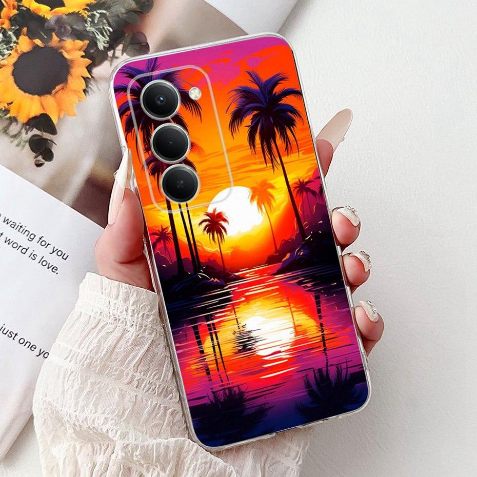 Fashion Painting Case For Xiaomi Redmi 15 5G Note 15R Soft Silicone TPU Phone Cases For Redmi Note15R Redmi15 5G Covers Bumpers