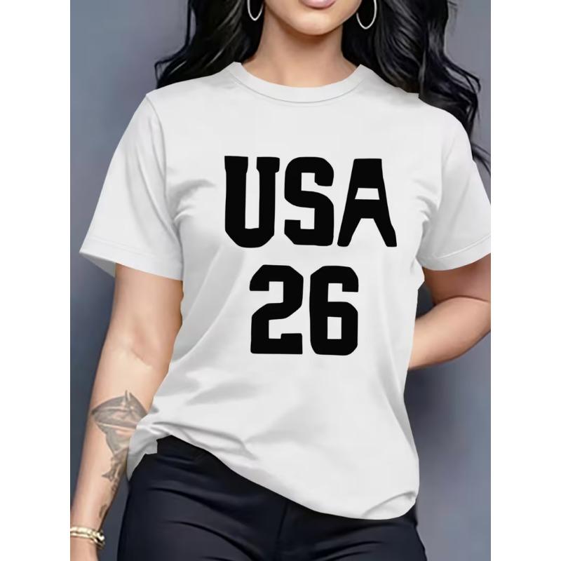 Ladies Casual Short Sleeve T-Shirt