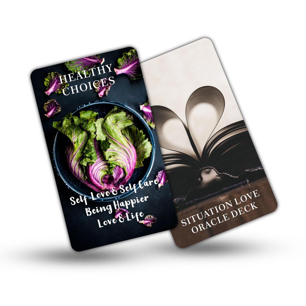 QCFQCF Love Oracle Card Situational Love Oracle Oracle Cards for Clarification Career Deck, Deck, Beginners, Love, Friends, Related.