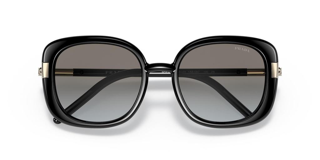 PR 04WS Sonnenbrille GRAU VERLAUFEND [Prada] Damen SCHWARZ/HELL 53/20/140