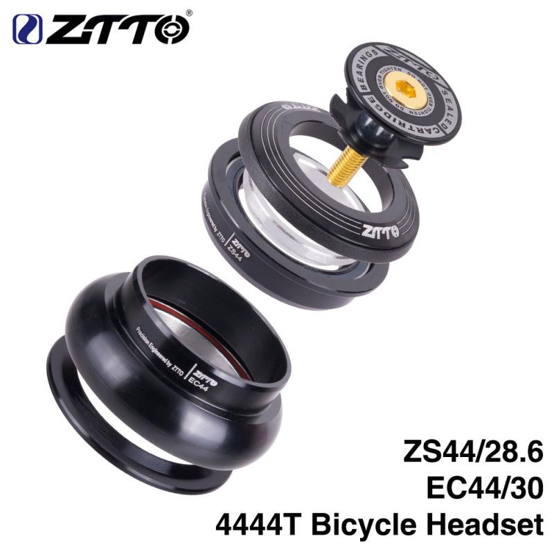 ZTTO ZS44 MTB Bike Bicycle Headset CNC 4444T Tapered Tube Fork Internal Threadless Bearing Set