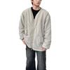 Levis Loose Faux Shearling Reversible Long Sleeve Jacket Men jackets Light-Gray 002PX-0000